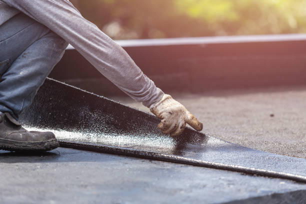 Professional Interior Drainage System technician working in Galena, IL